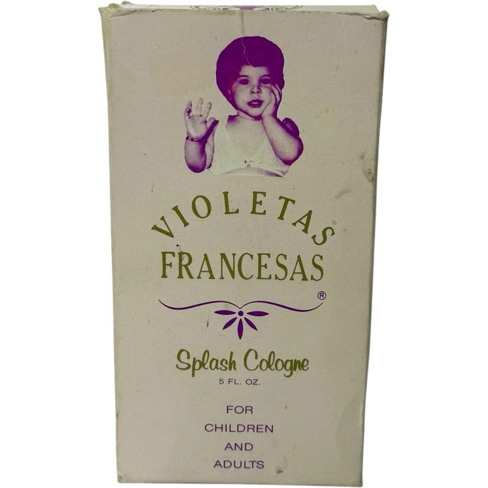 Vintage Violetas Francesas Splash Cologne 5 fl oz For Children And‎ Adults USA